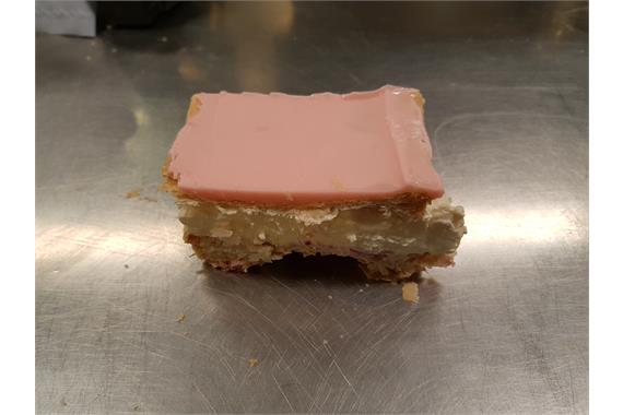 Daly's Strawberry Icing Slice