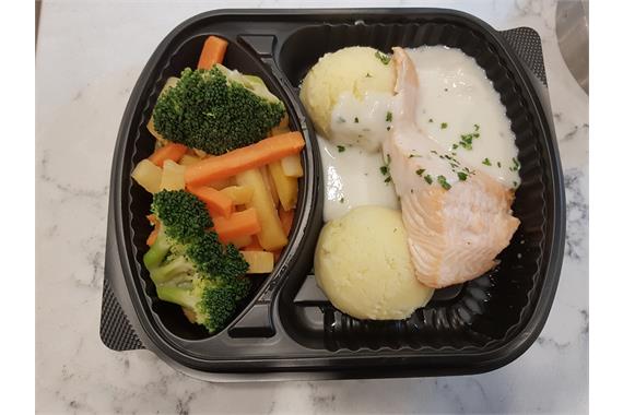 Salmon Darnes Dinner