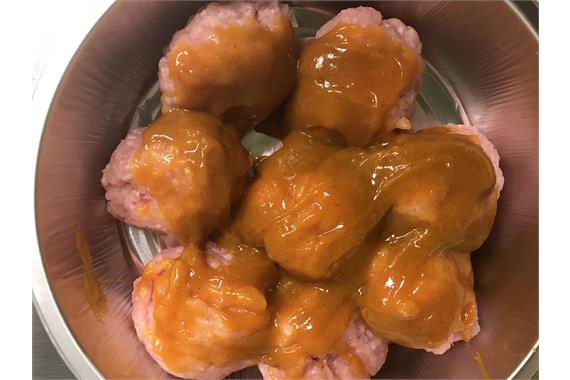 Curried Turkey Meatballs