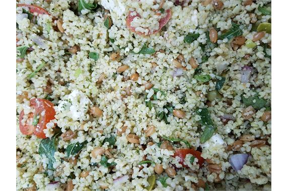 Minty Bulgur Wheat