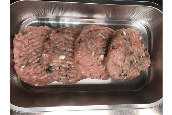 Spinach & Feta Turkey Burger