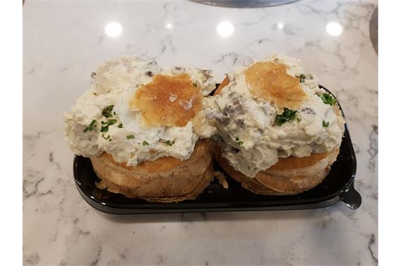 Chicken & Mushroom Vol au Vent