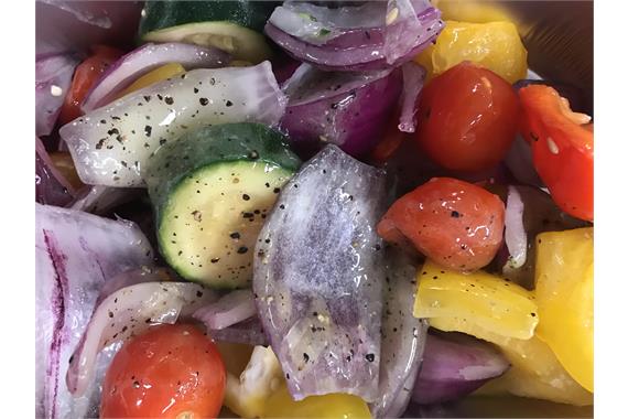 Seasoned Mediterranean Vegetables