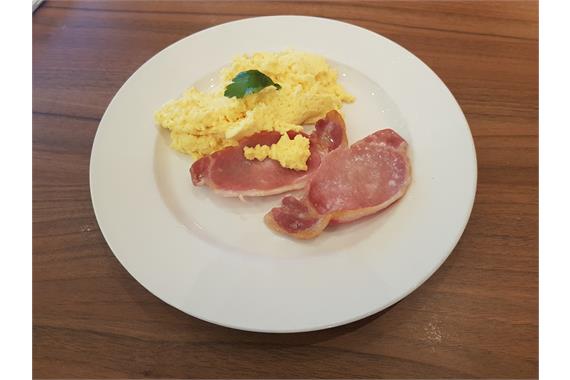 Scrambled Egg and Bacon