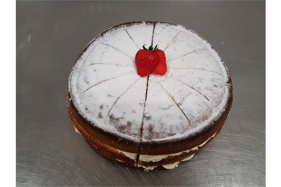 Jam and Cream Sponge