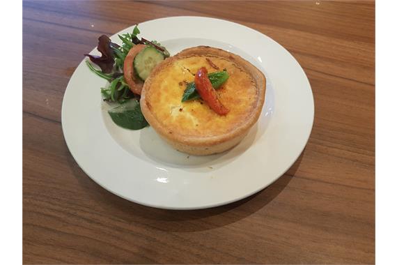 Goats Cheese Quiche