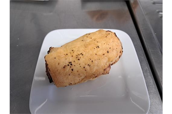 Mexican chorizo sausage roll 