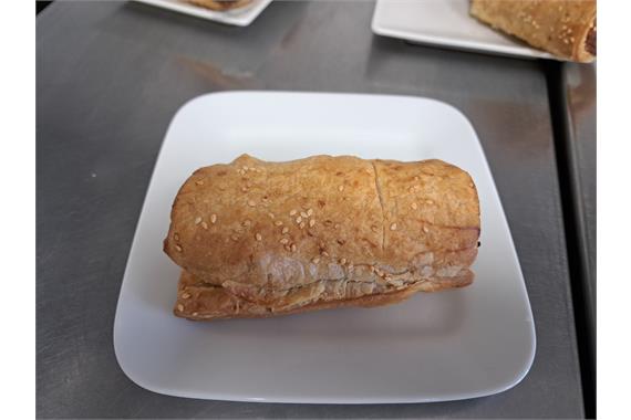 Traditional sausage roll