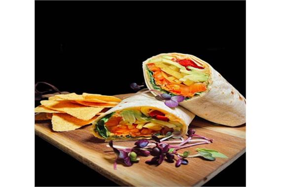 Vegan Rainbow Wrap