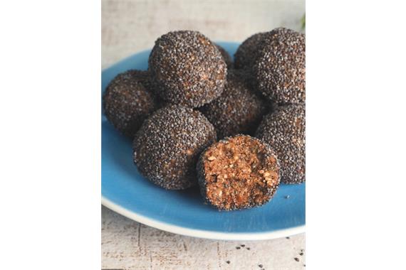Poppy Seed Protein Ball