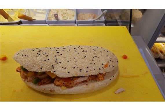 Oval Panini - Chicken Tikka
