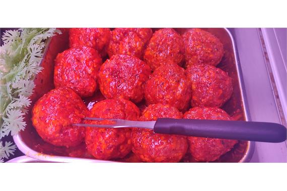 Piri Piri Pork Meatballs
