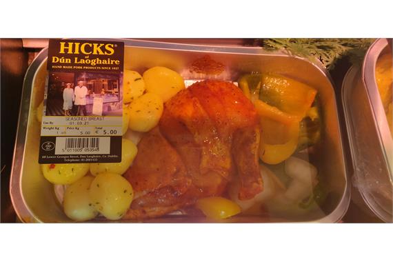 Seasoned Chicken Dinner