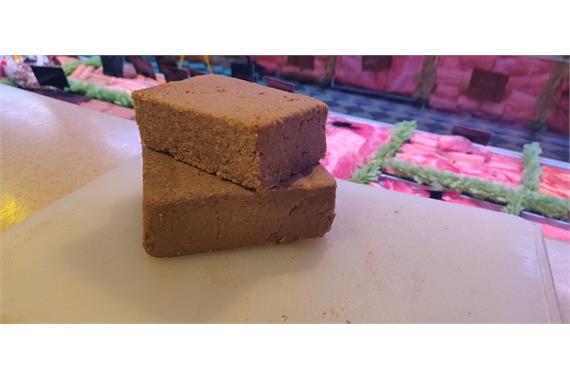 Square White Pudding